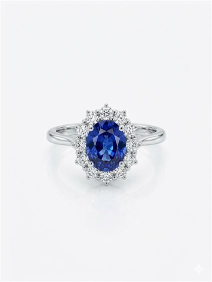 Anello Giorgio Visconti Donna in Oro bianco Tanzanite 1.50 Ct AB17068CTANZ - AB17068CTANZ